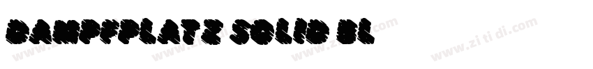 Dampfplatz Solid Bl字体转换